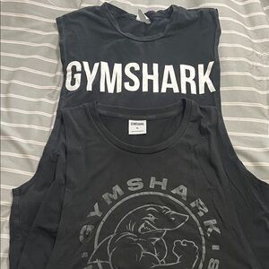 Gymshark Black Sleeveless Shirts tanks workout new XLMens lot 2